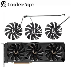 Video Card Fan For ZOTAC GAMING GeForce RTX 2070 Core Amp Extreme RTX 2080 2080Ti AMP Graphics Card Replacement Cooling Fan