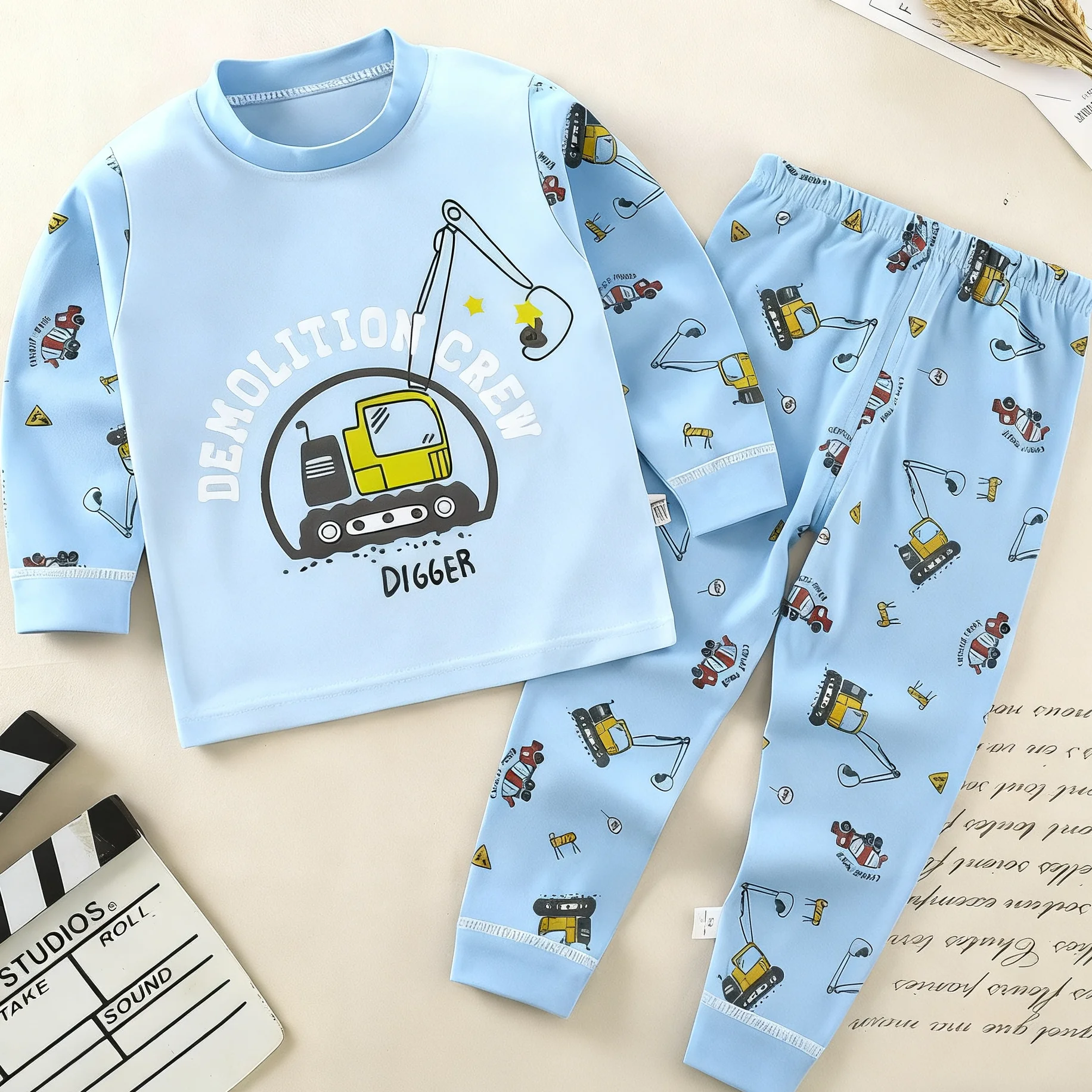 Children's clothing sets have a trendy and versatile style, with an individual, cute and child - like touch.