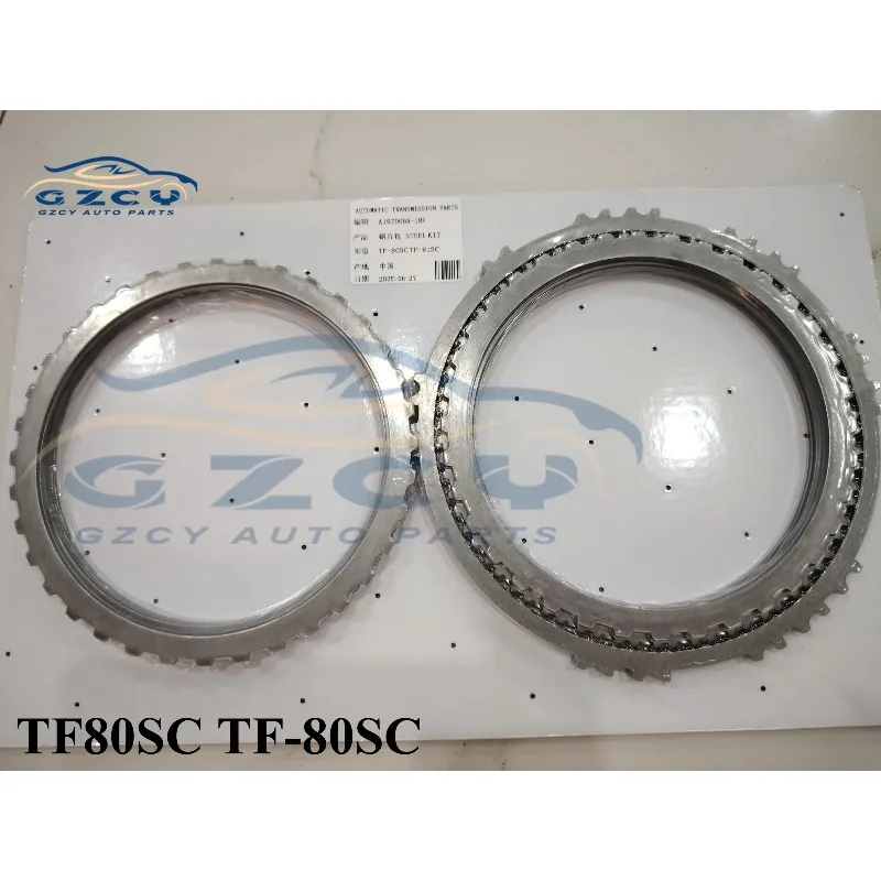 

New TF80SC TF-80SC Transmission Clutch Plates Steel Disc Kit Suit For Mazda Volvo