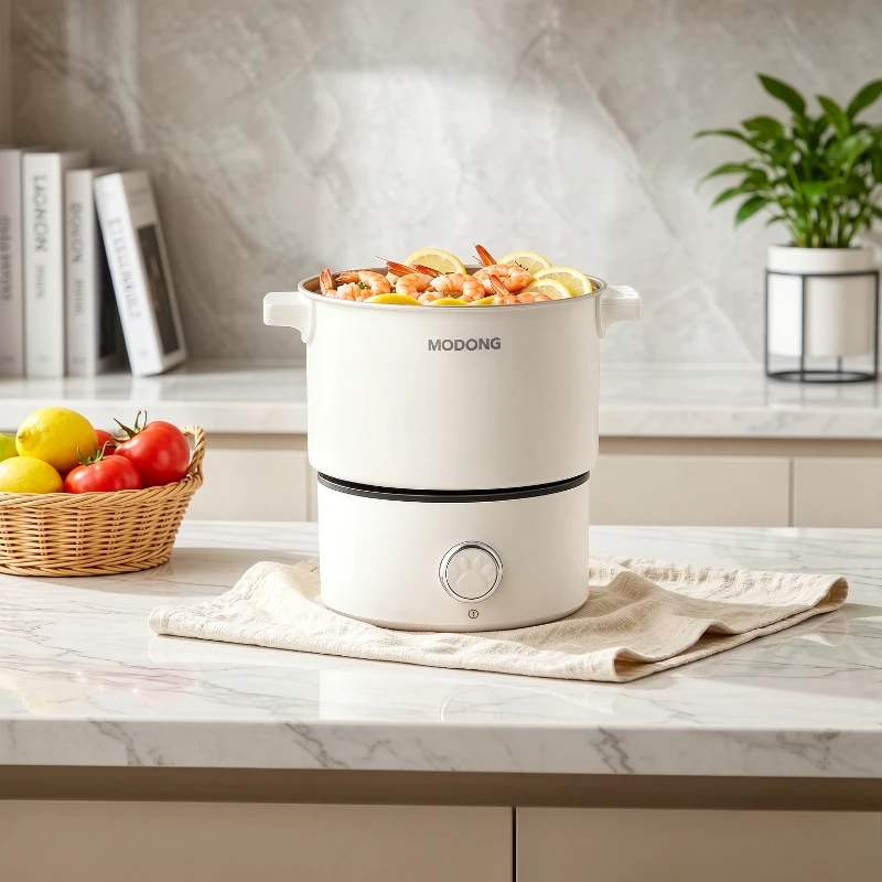 Hot Pot Portable Dual - 2L Dual Voltage 110V 220V Foldable