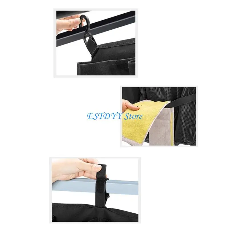 

G6DE Large Capacity Mesh Cargo Storage Net Sorting Pockets Strollers Wagon Cargo Net