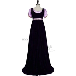 Regency Dress Dance Party Vintage Victorian Ball Costume Jane Austen Skirt Women Dress Cosplay Empire Gown Halloween