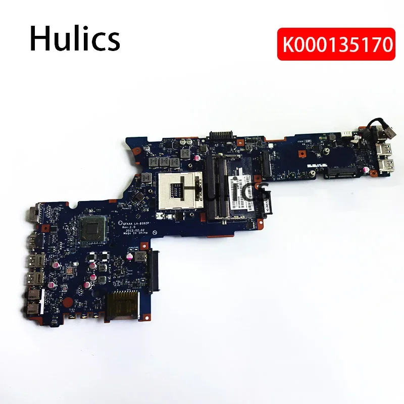 

Hulics Used K 000135170 QFKAA LA-8392P для Toshiba Satellite P850 P855, материнская плата для ноутбука DDR3 SLJ8E, основная плата