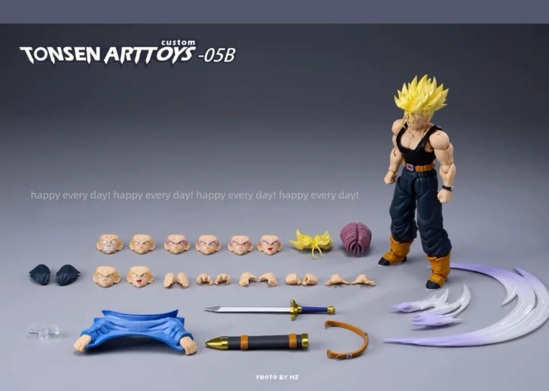 جديد في المخزون Tonsenarttoys S H Figuarts لعبة دراغون بول Shf جذوع 05A 05B 06A 06B دراجة جوكو 01A 01B مجموعة شخصيات الحركة الهدايا