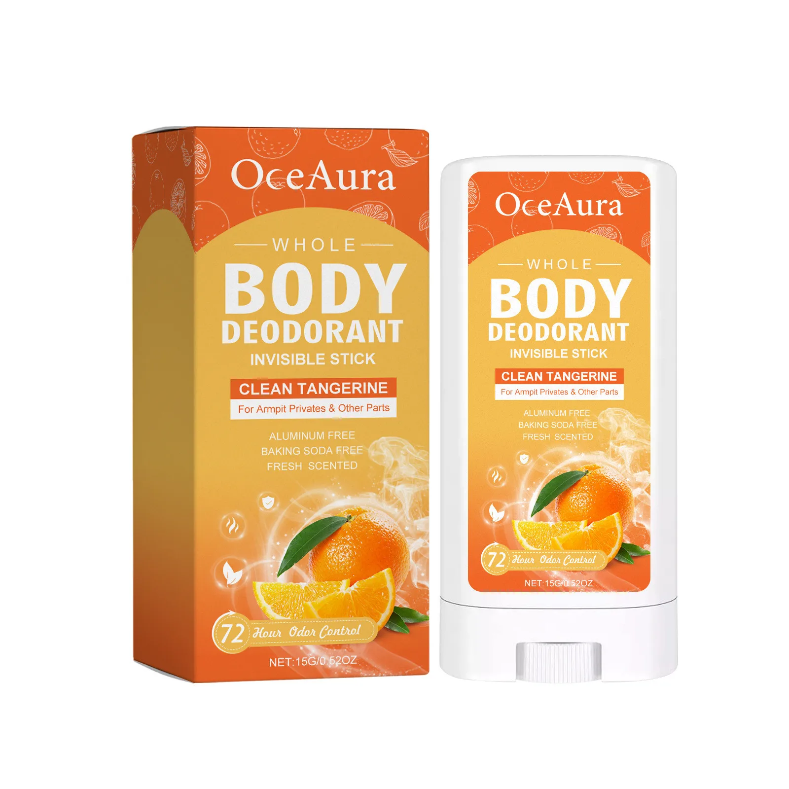 2024 Women\'s Full Body Deodorant Stick Lavender Scent Aluminum-free Deodorant Stick Long Lasting Effect Aloe Barbadensis