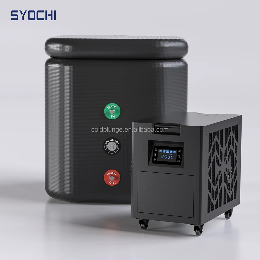 Syochi 1 hp refrigeratore vasca di ghiaccio atleta vasca di ghiaccio con filtro 110V