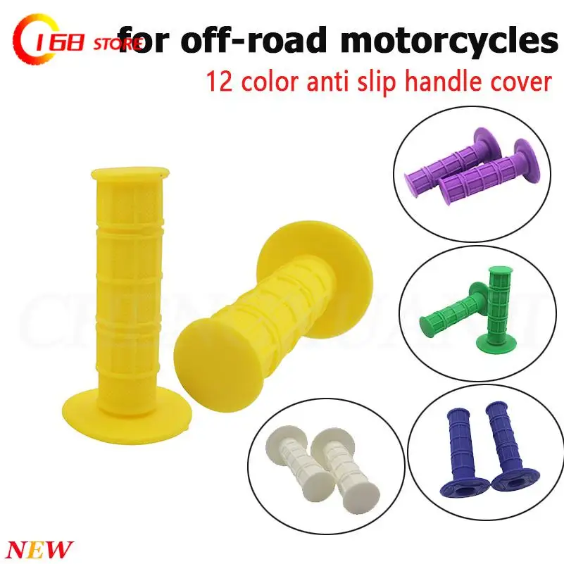 Scrambling Motorcycle Hand Accessories Modified Silicone Monochrome Soft Carry Handle Grip Tape   Cover Grip Cover Special Offer