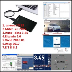 New Auto Repair data 2026 Online Account US, Offline data V10.53 ,mitch..ell,Elsa-win6.0,Vivid 2018.01,auto data 3.45,E T K 8.3