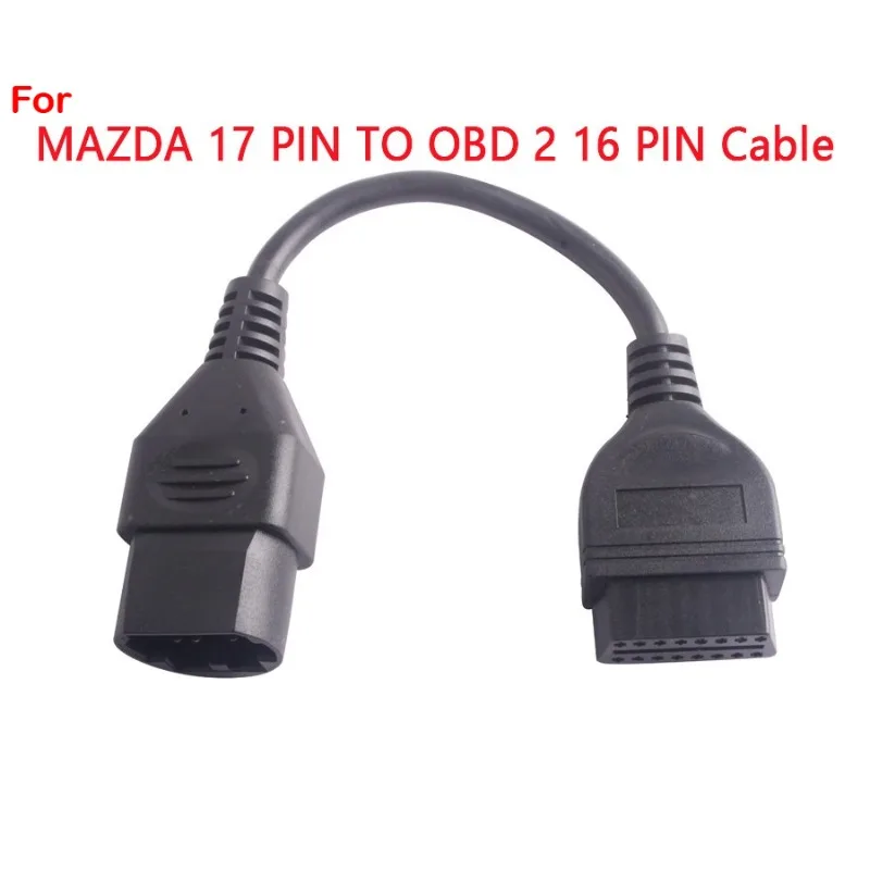 17pin To Obd2 16Pin Cable for Mazda 17-pin Automotive Inspection Cable