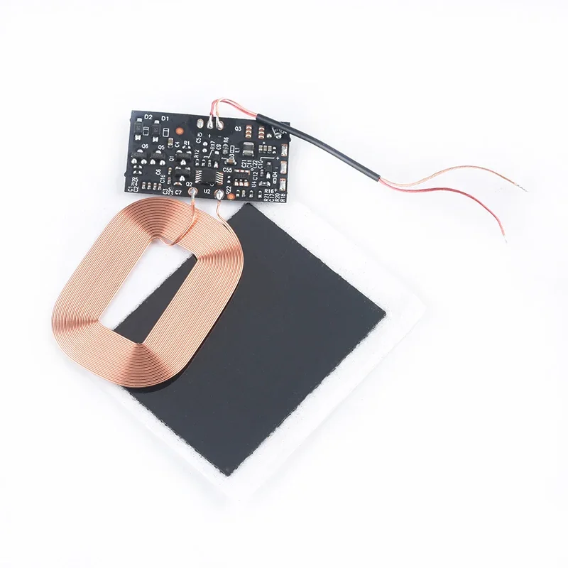 Wireless charger receiver module PCBA board coil universal qi Android modified built-in patch scheme