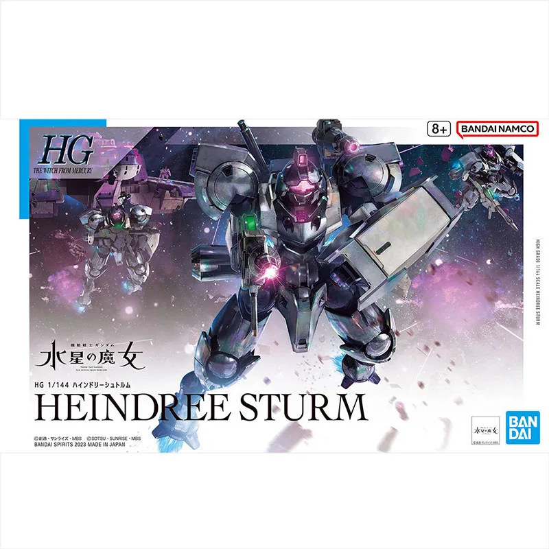 STOCK BANDAI GUNDAM KIT CRYSTAL WITCH HG TWFM 22 STORM HEINDRY Assembled Model Removable Joints For High Quality Collectibles