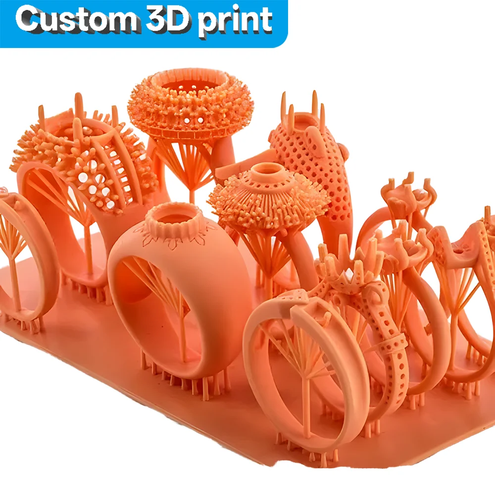 Custom ABS 3D Printing Services PA12 PVC Red Wax PMMA Plastic Prototypes CNC Models 3D Printers STL Files Resin Metal 3D Print