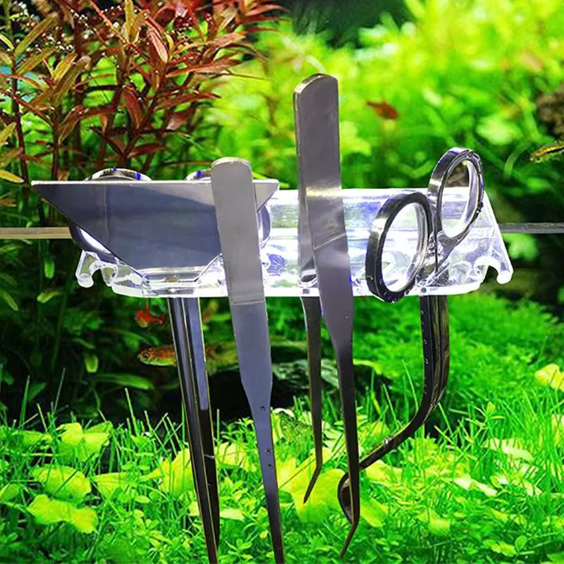 Professional Aquarium Maintenance Tools Kit Fish Tank Cleaner Tweezers Scissors For Live Plants Grass Fish Aquarium Accessories