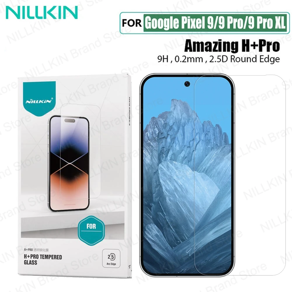 Nillkin For Google Pixel 9 Pro /Pro XL Tempered Glass Amazing H+PRO Anti-Explosion 2.5D 0.2mm 9H Screen Protector For Pixel9