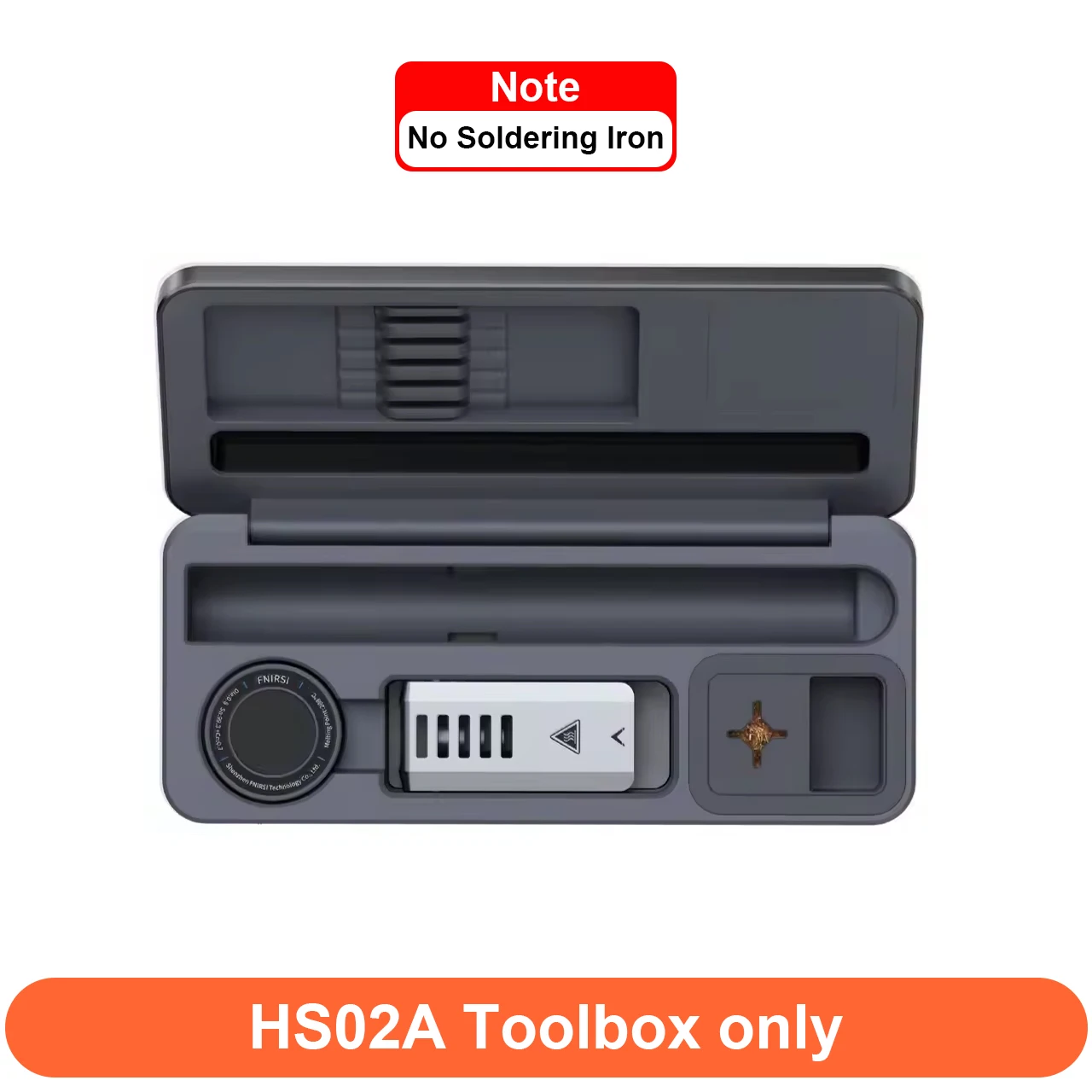 FNIRSI HS02 Soldeerbout HS-02A Gereedschapskist PD 100W Verstelbare Constante Temperatuur Lassen Reparatie Tools C210 Tips