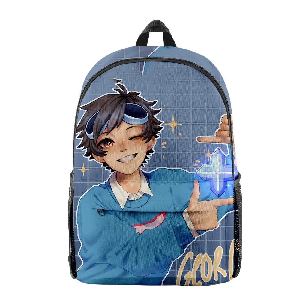 

Harajuku Popular Funny georgenotfound pupil Bookbag Notebook Backpacks 3D Print Oxford Waterproof Boys/Girls Travel Backpacks