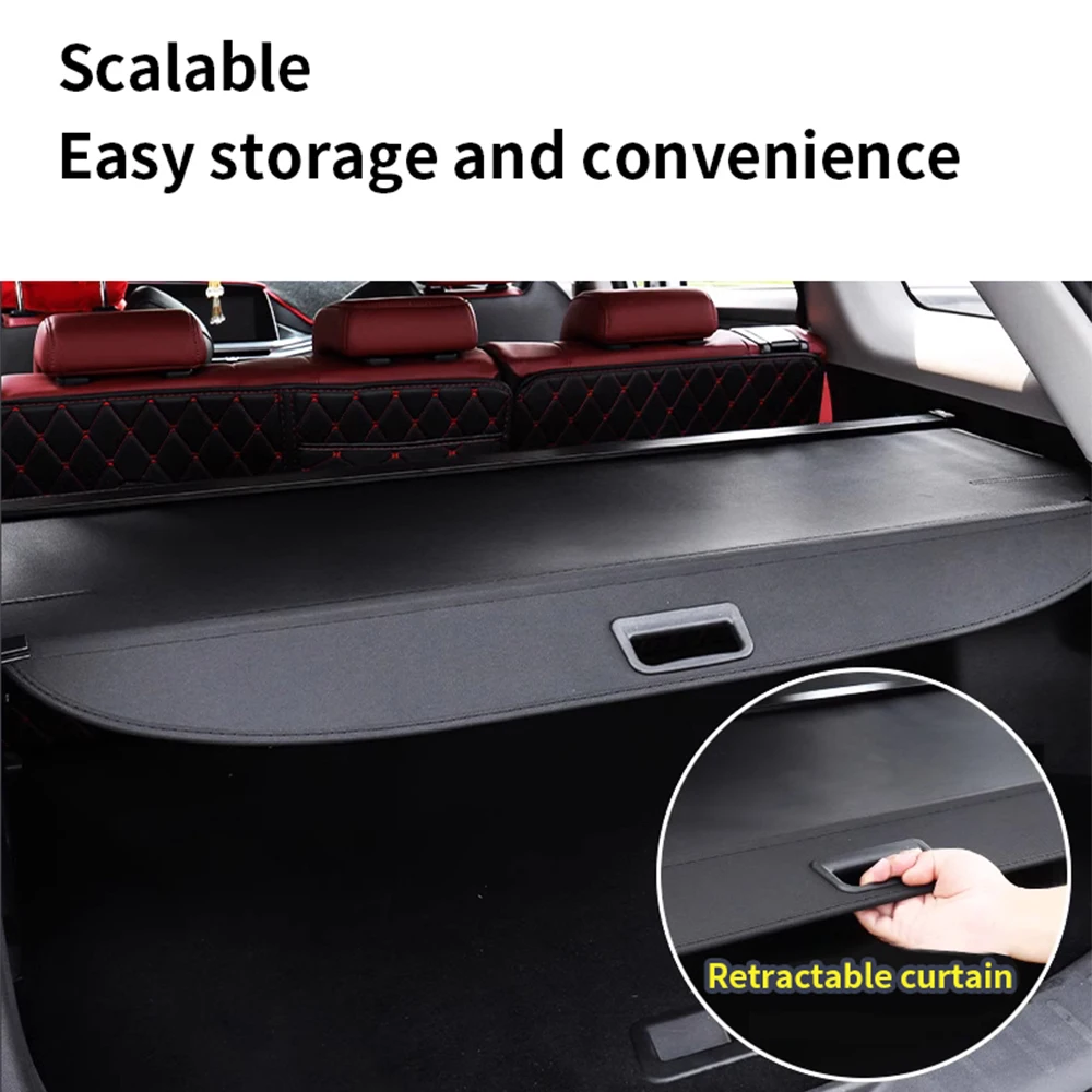 Trunk Cargo Cover for Volkswagen VW Jetta VS5 2019~2023 Privacy Shield Shade Curtain Blinds Partition Board Security Accessories