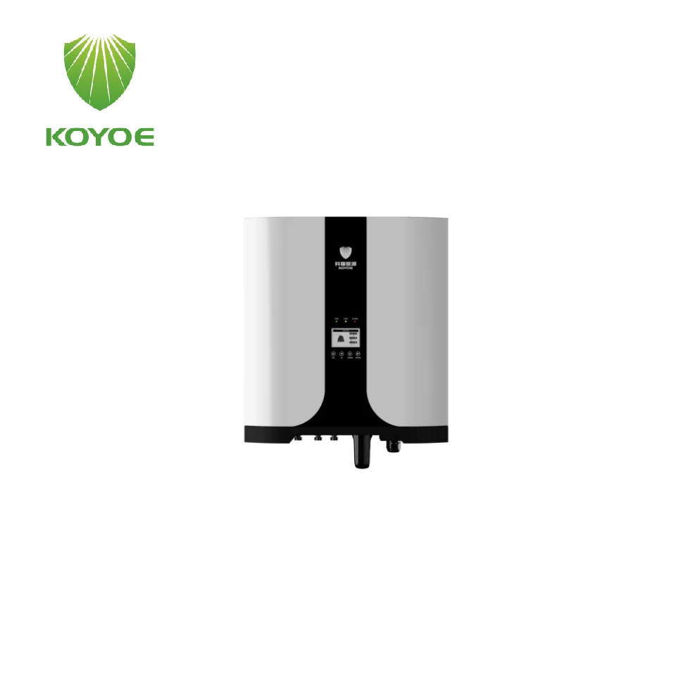 KOYOE hybride Sicile KY-EST10KH 10kw triphasé pour système d'alimentation solaire domestique