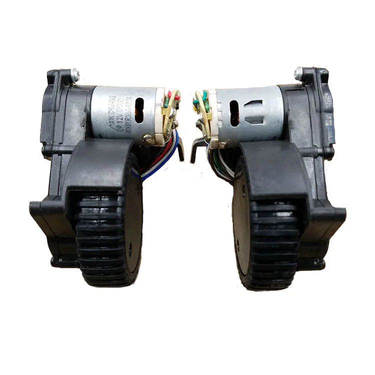 2 pcs DC12V 0.1A 110rpm gear reducer motor, DIY accessories for smart sweeping robot trolley, speed feedback device