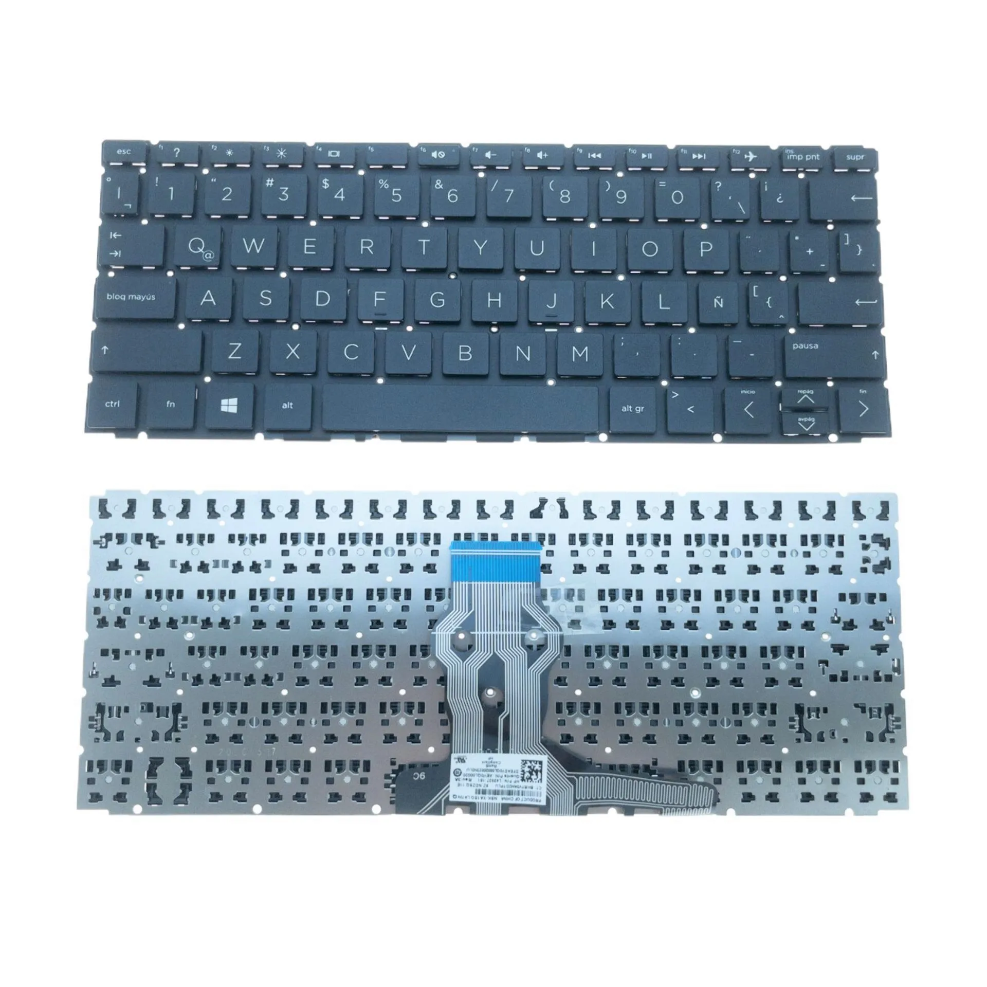 For HP Pavilion X360 11-AD 11M-AD 11-AD010CA 11-AD051NR 11-AD108CA 11M-AD013DX 11M-AD113DX Laptop Keyboard Latin L42027-161