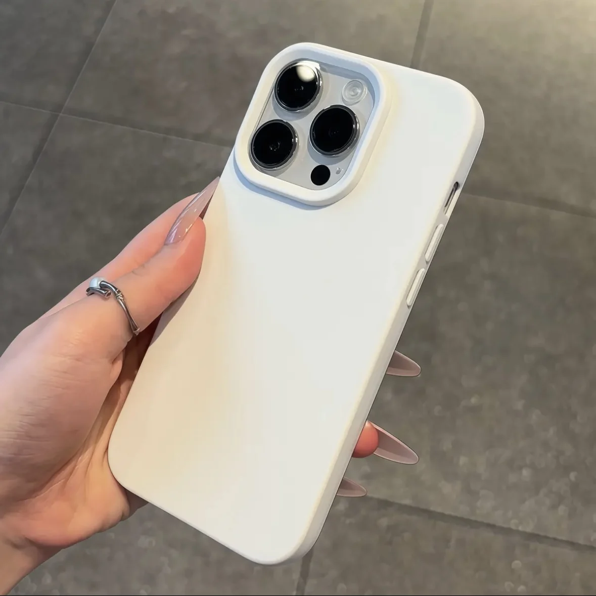 لينة سيليكون كاندي اللون ماتي جراب هاتف آيفون 11 12 13 14 15 16 برو ماكس زائد للصدمات الوفير المطاط الغطاء الخلفي قذيفة