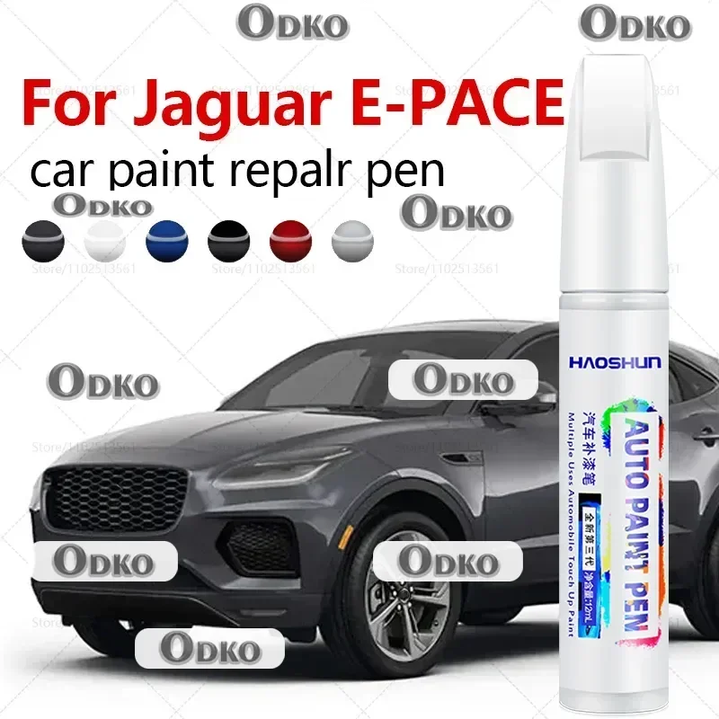 For Jaguar E-PACE 2017-2025 X540 X540L Paint Repair Pen Touch Up Scratch Remover DIY Auto Accessories Black White Green Blue Red