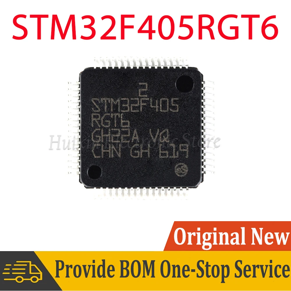 

1-5pcs STM32F405RGT6 STM32F405 32F405RGT6 STM32F LQFP-64 ARM Cortex-M4 32-bit MCU Chip IC New Original