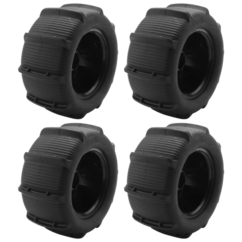 

4Pcs 80Mm Snow Sand Tires Tyre Wheel For Wltoys 144001 124019 12428 104001 Haiboxing 16889 SG1601 RC Car Upgrade Parts