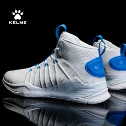 KELME Basketball Shoes Culture Shoes Men's Shoes New High Top Sneakers Fly Woven With Breathable Soft Casual Sneakers 6991569