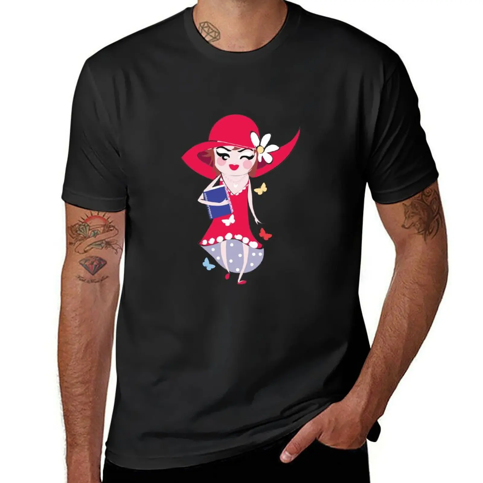 Camiseta de verano para niña, camisetas de gran tamaño de secado rápido para hombres, funnys