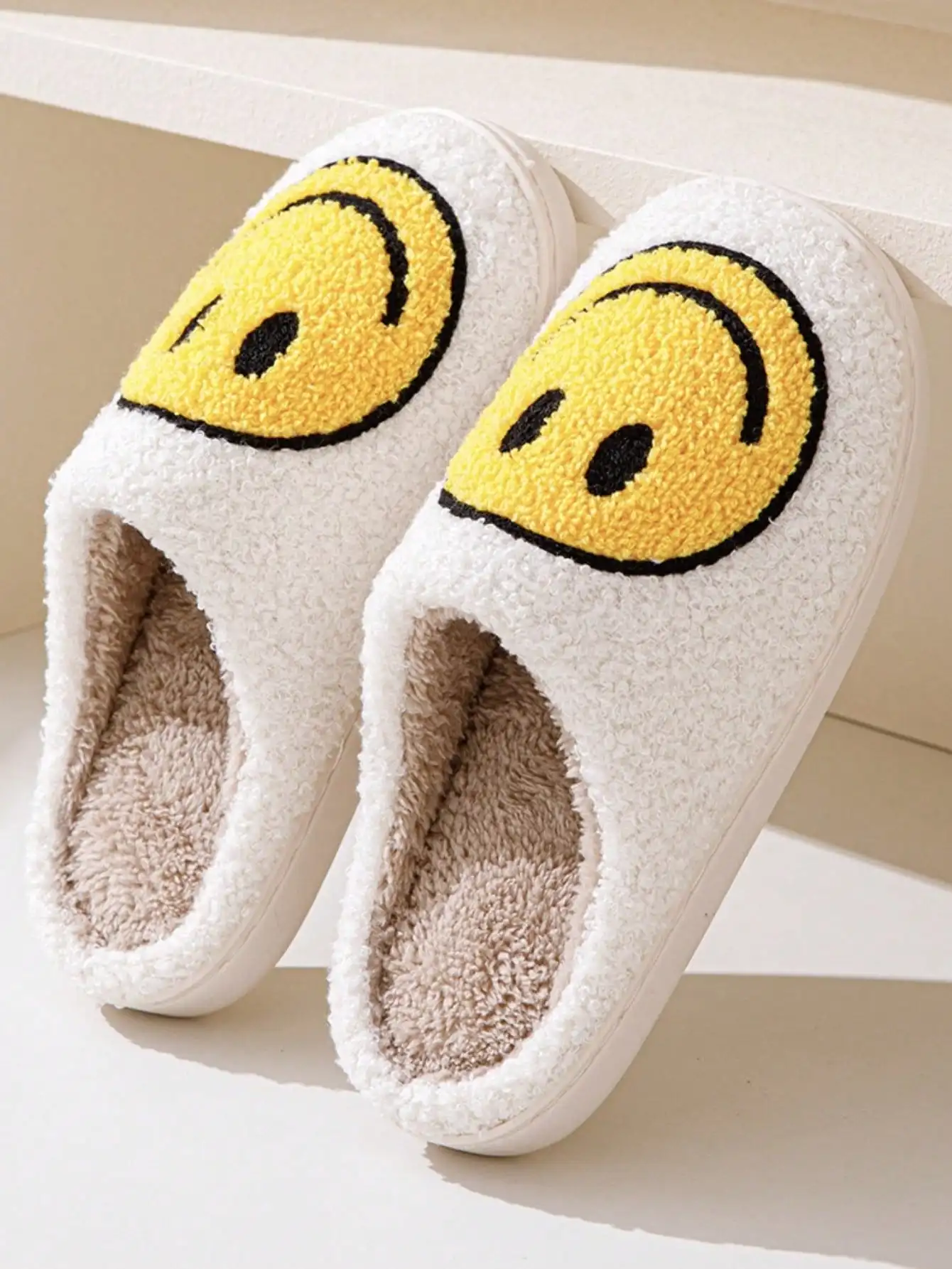 Children's Autumn and Winter Home Indoor Cotton Slippers Warm Thick-Soled Home Plush Slippers