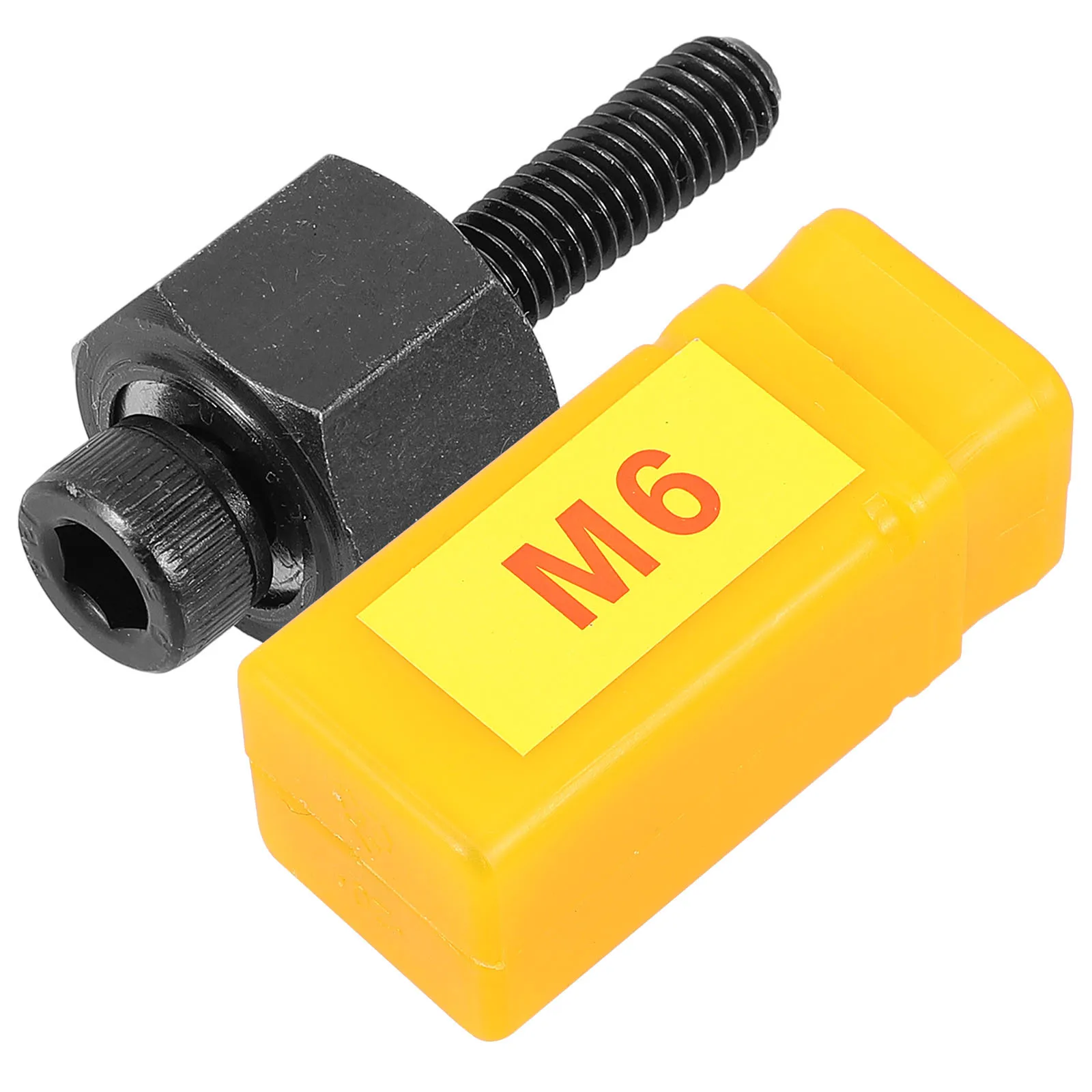 مجموعة أدوات جوزة برْشام عالية الكربون الصلب جوزة برْشام مغزل المهنية المبرشم تلميح مستقرة آمنة عملية سهلة التخزين #4