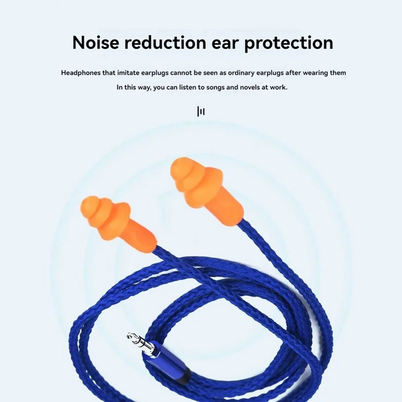 

Y16A Ear Plugs Bluetooth Headset Noise Reduction Labor Protection Earphone for Work Factory Construction Sites Noisy Places