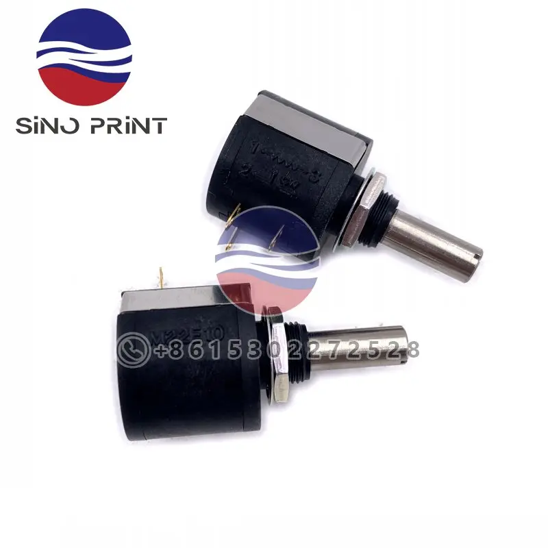 2Pcs M-22E10 2K Potentiometer M22E10 For Shinohara Printing Machinery Parts Shinohara Potentiometer