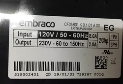 embraco inverter compressor driver board CF05B01K0101A00EG inverter box 120V/50-60Hz