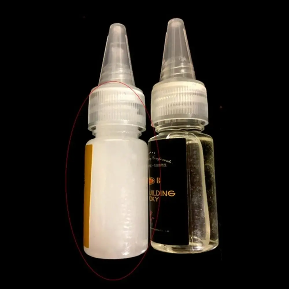 2Pcs New Epoxy Resin Fishing Rod Glue Fishing Rods Accessories DIY AB Glue Fishing Tackle Repair Tools Transparent Glue