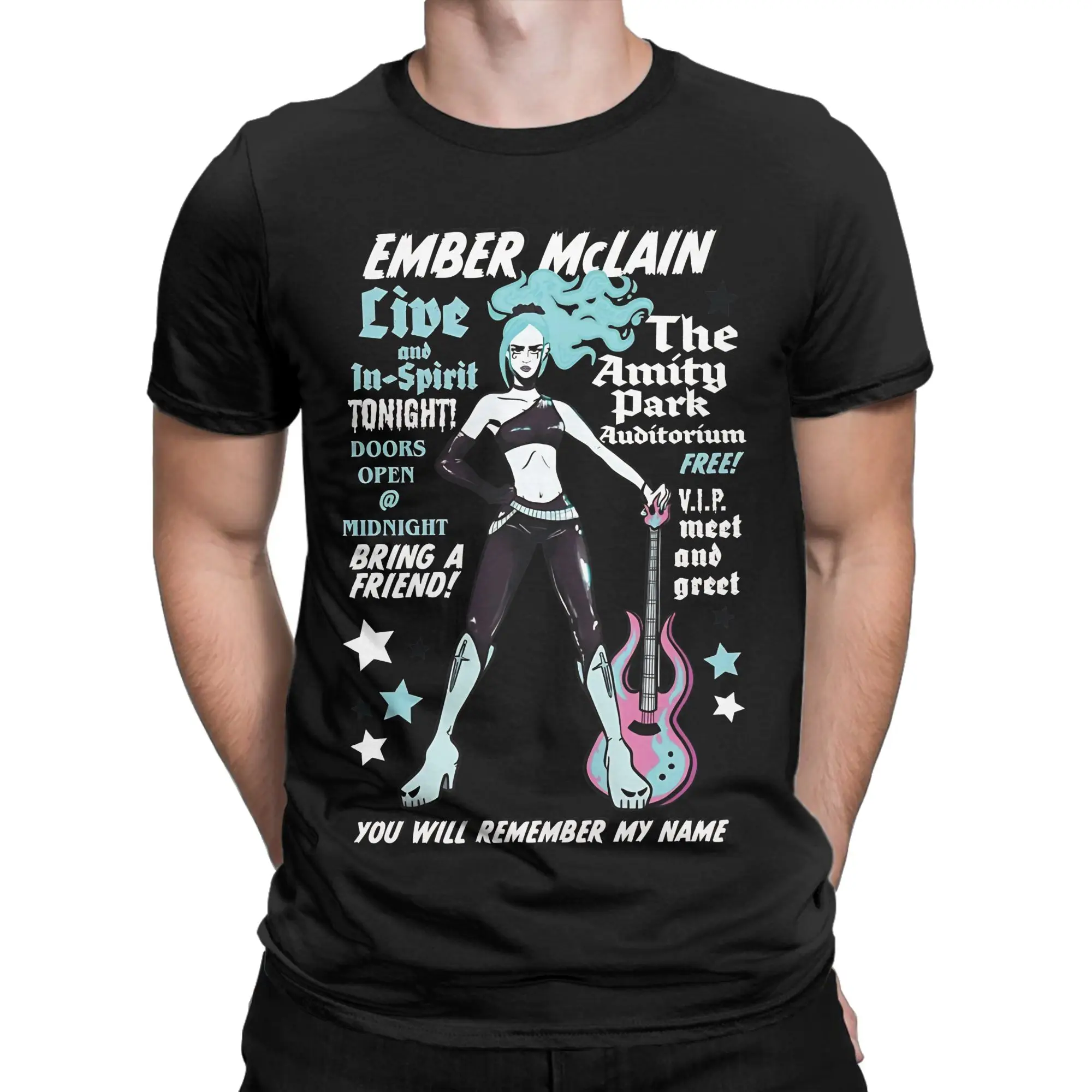 Ember Classic Danny Phantom Novelty Graphic 100% Cotton T-Shirt Tops Tees For Men