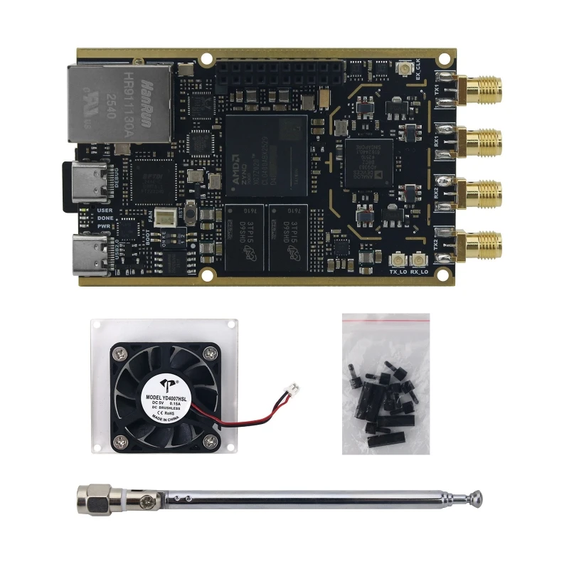  Two Channel AD9363 Development Board With TCXO Clock And 200K To 20MHz Bandwidth