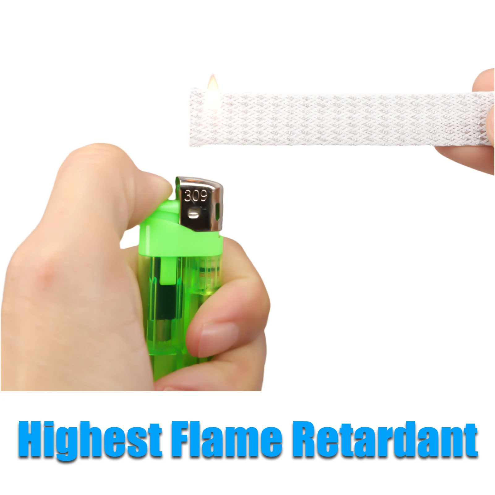 PET Expandable 2/4/6/8/10/12/14/16/20/25mm Braided Cable Sleeve High Density Insulated Protection Wire Wrap Sheath Cables sleeve