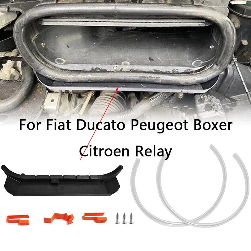 Juego de tornillos Deflectores de agua para ventilación de capó de autocaravana, para Fiat Ducato, Peugeot, Boxer, Citroen, accesorios para coche, piezas de autocaravana