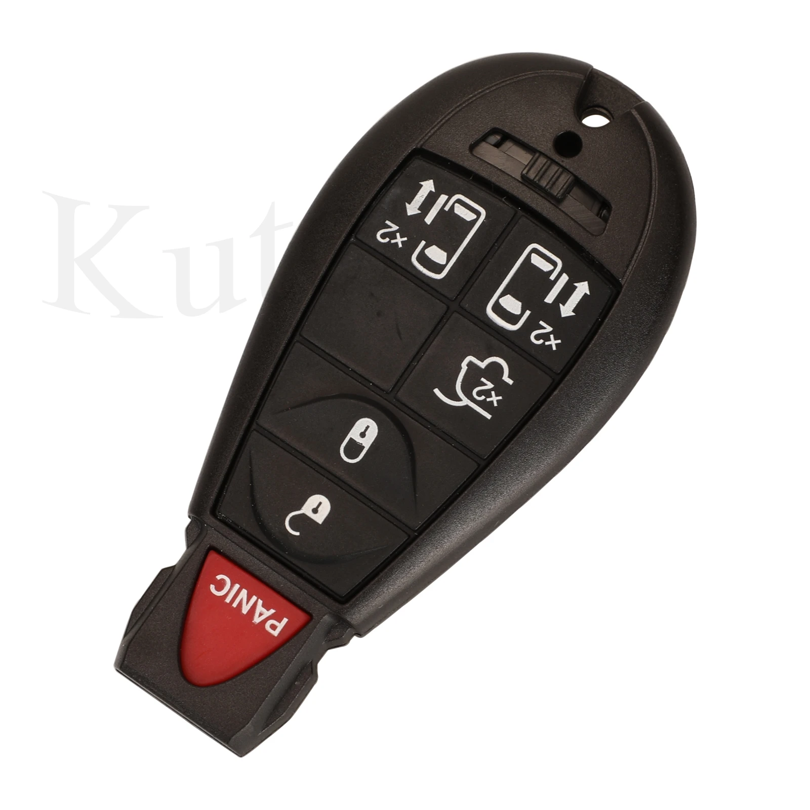 jingyuqin Smart Remote Car Key Shell Case For Chrysler Town & Country Fit Jeep Grand Cherokee Dodge Magnum Durango 2/3/4/5 BTN