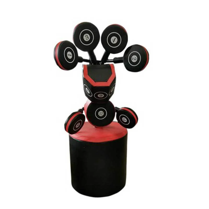 Vertical multi-directional fitness equipment adjustable boxing target