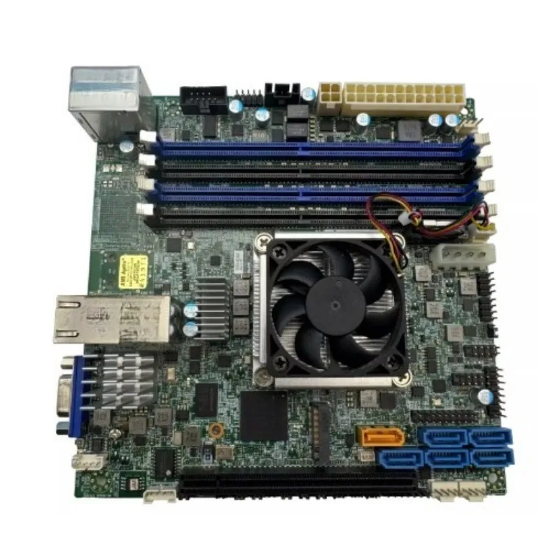 Supermicro X10SDV-4C-TLN2F Main Board Is Suitable for NAS Synology ITX Server Virtual Machine (second-hand Disassembly)