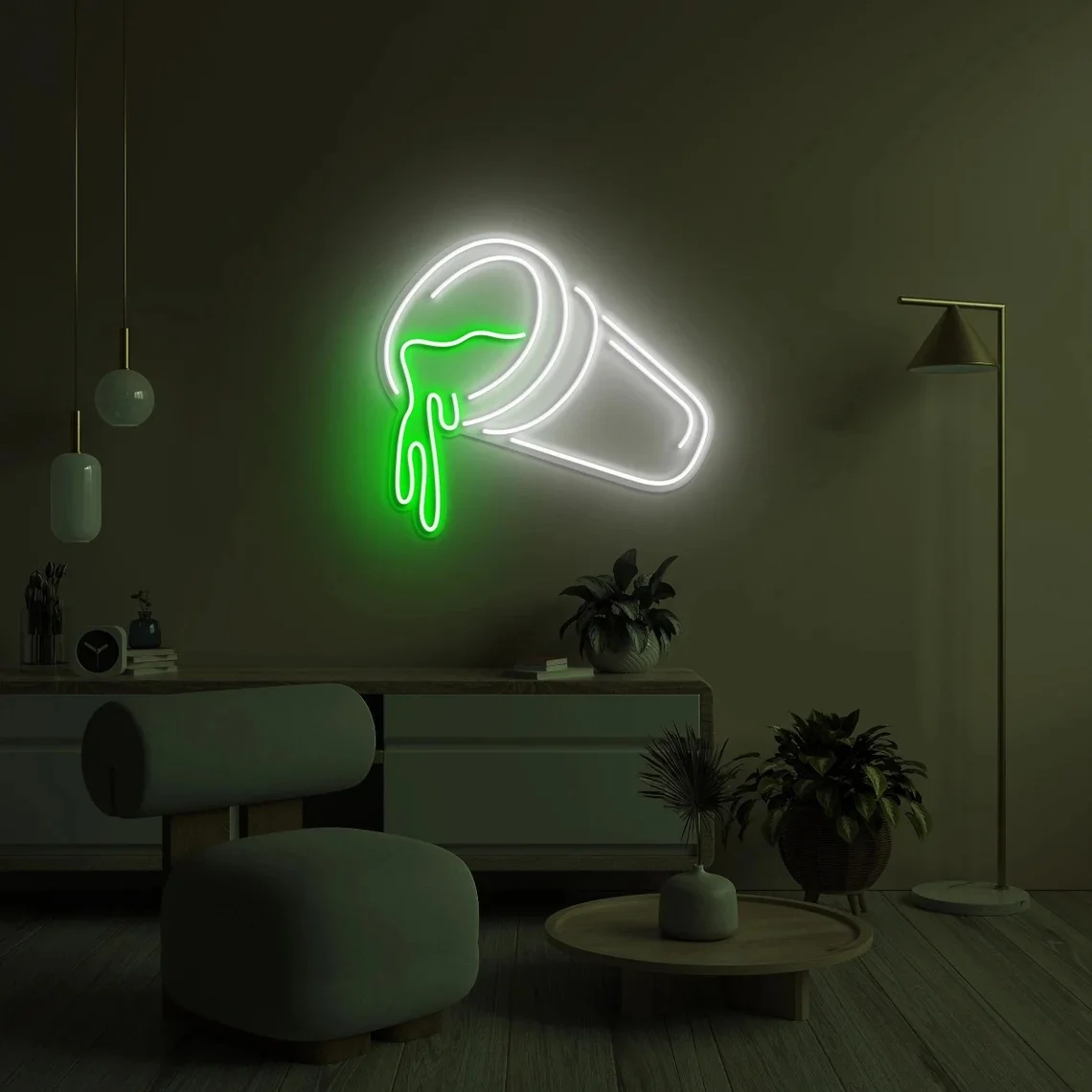 

Неоновая вывеска Spilled Drink Spilled Juice Light Cup Перелив Светодиодная неоновая художественная вывеска для напитков Кафе Настенное искусство Домашний декор стены Пользовательский знак