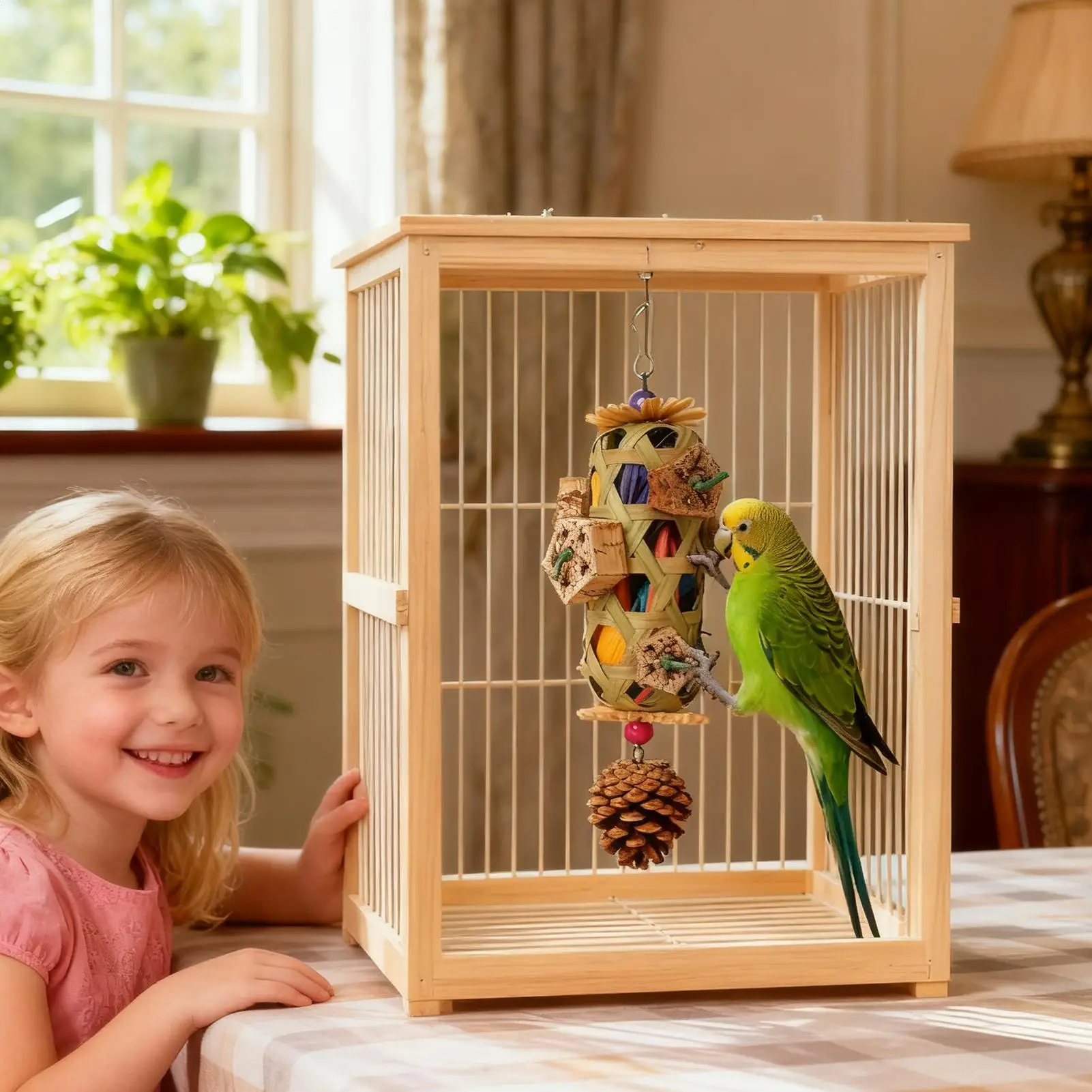 Thumbnail 2 - #21 Trending Hanging Bird Chew Toys Right Now