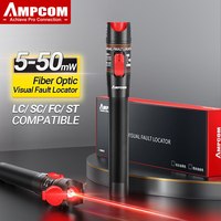 AMPCOM Mini Visual Fault Locator, Optical Fiber Cable Detection Tool Cable Fault Quick Detection Laser Pointer For Network Cable