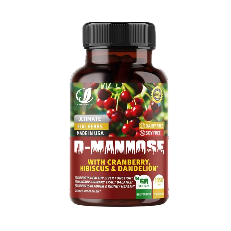 High Quality D-mannose Supplement [maximum Strength, 1350MG] Natural Mannose Containing Cranberry and Dandelion