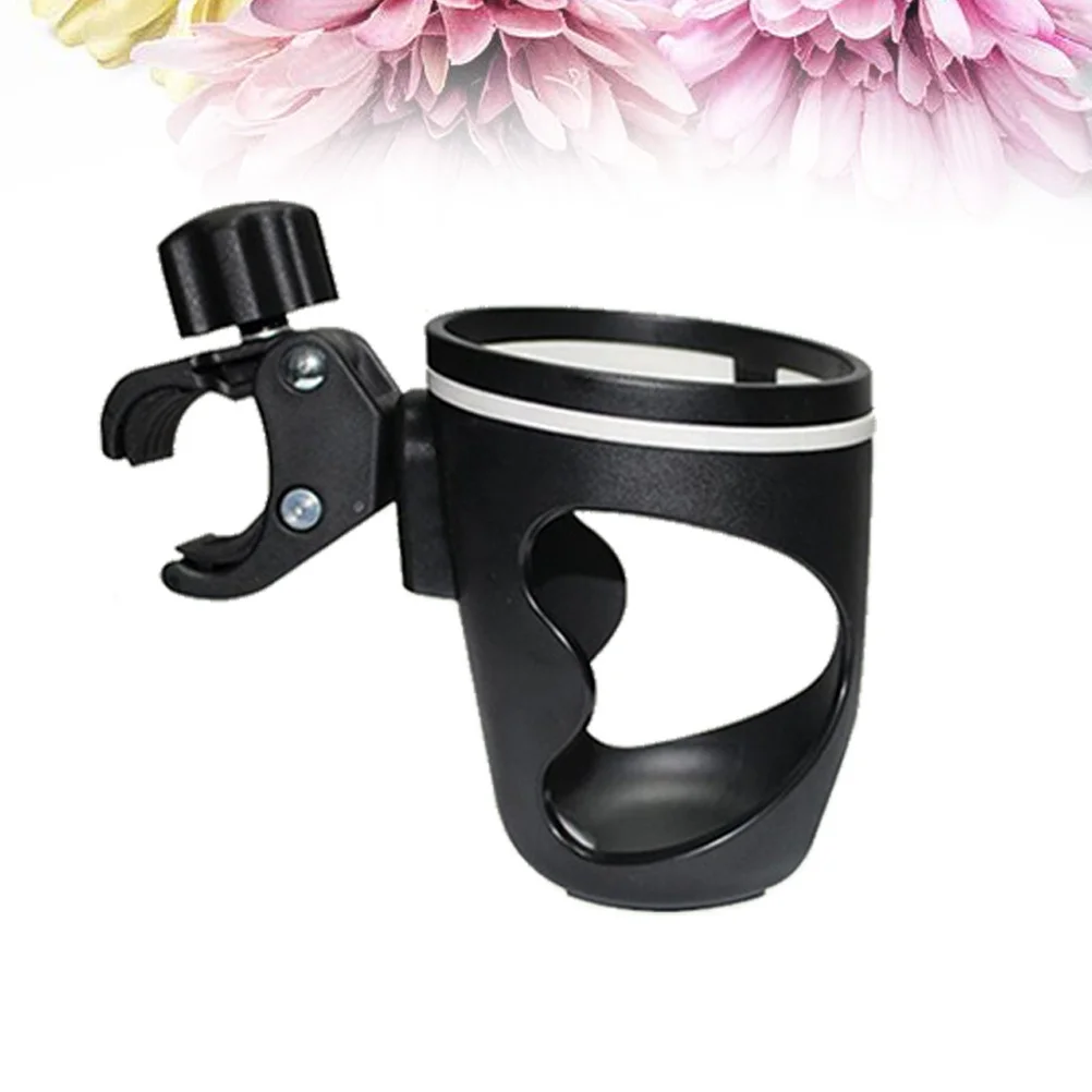 حامل أكواب لعربة الأطفال متعدد الوظائف، حامل زجاجات قابل للتعديل مع مشبك دوار 360 درجة لعربات الأطفال والدراجات البخارية #2