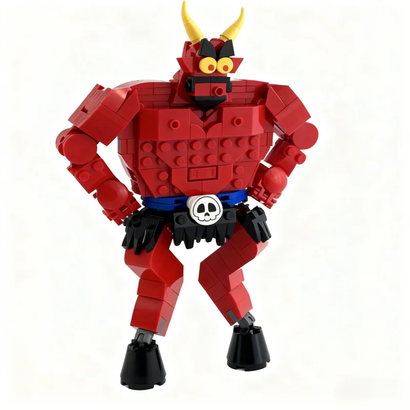 

NEW 306PCS MOC Creative Model South Park Satan Building Blocks Collectible Display DIY Building Blocks Gift Home Display Gift