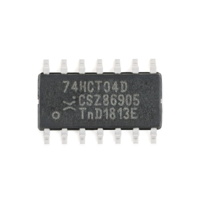 Original authentic 74HCT04D653 SOIC-14 hexagonal inverter patch logic chip